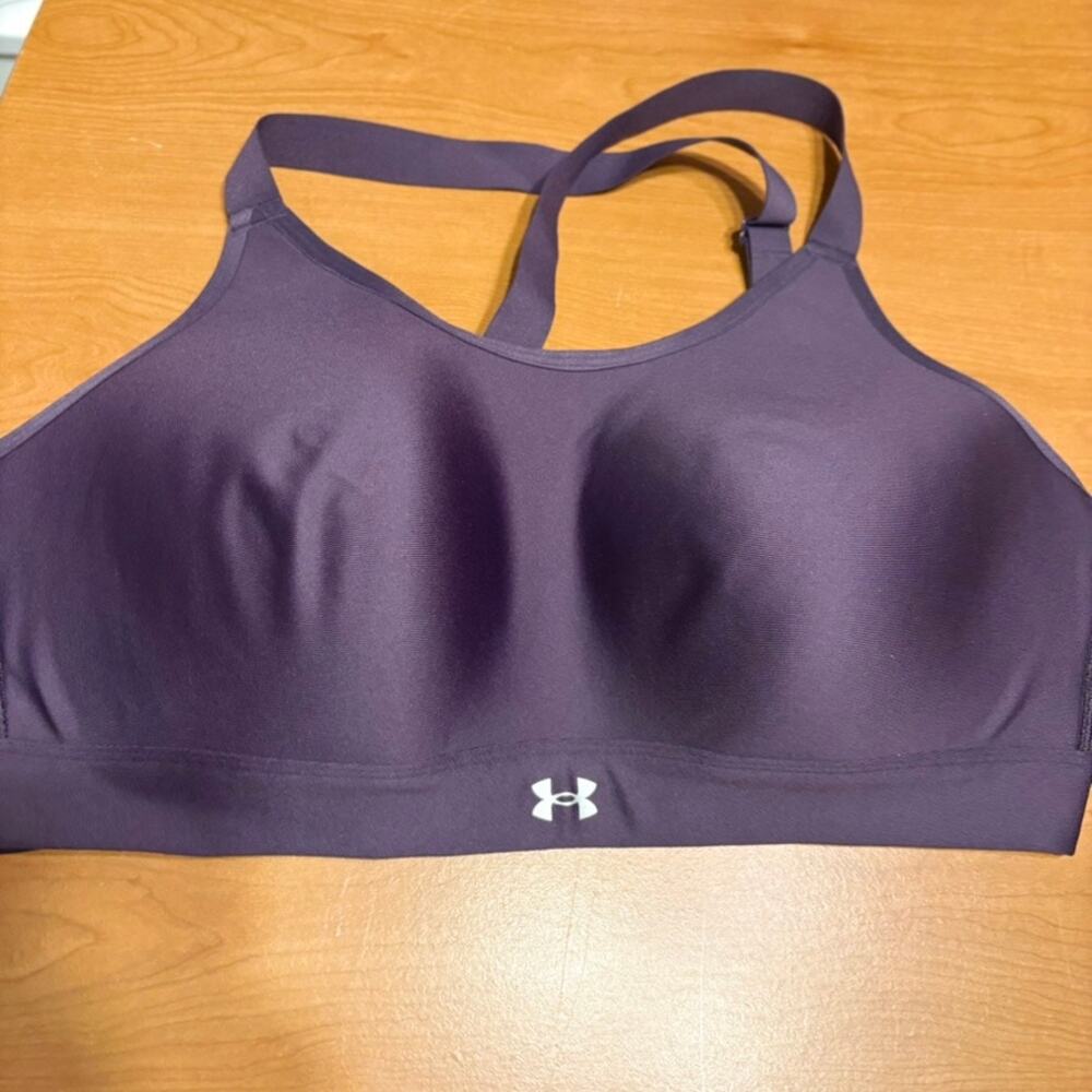 Under Armour padded sports bra purple 1X